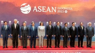 US Vice President Kamala Harris attends the 2023 ASEAN-US Summit